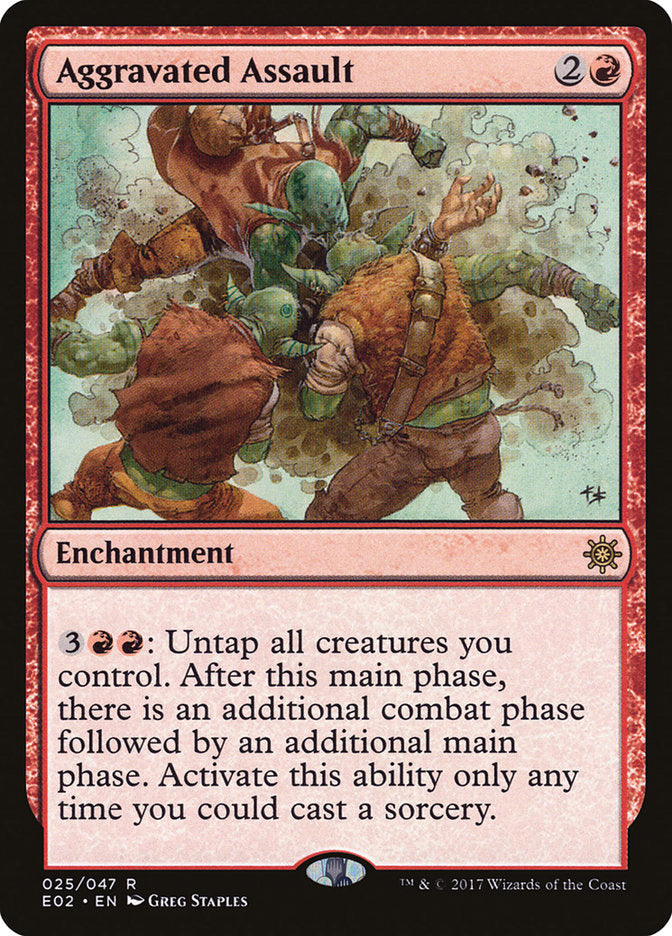 Aggravated Assault - Explorers of Ixalan 25