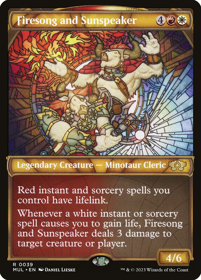 Firesong and Sunspeaker - MUL 39