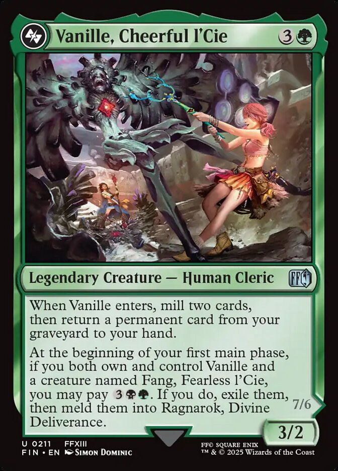 Vanille, Cheerful l'Cie - FIN 211