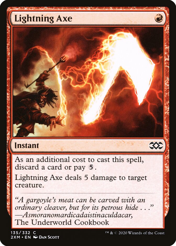 Lightning Axe - Double Masters 135
