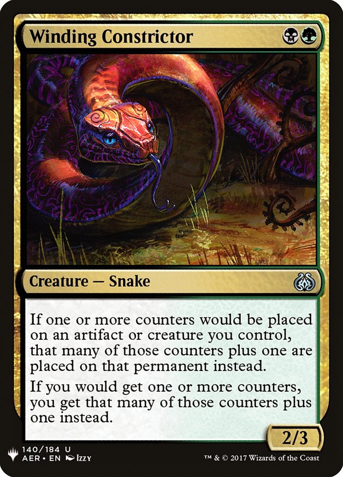 Winding Constrictor - The List AER-140