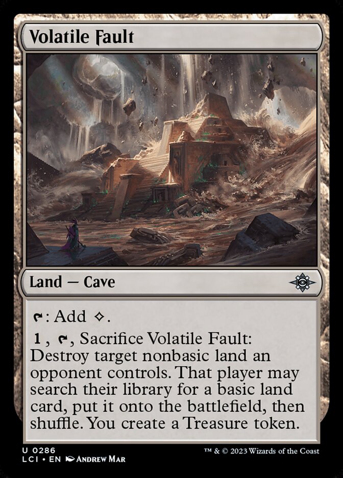 Volatile Fault - The Lost Caverns of Ixalan 286