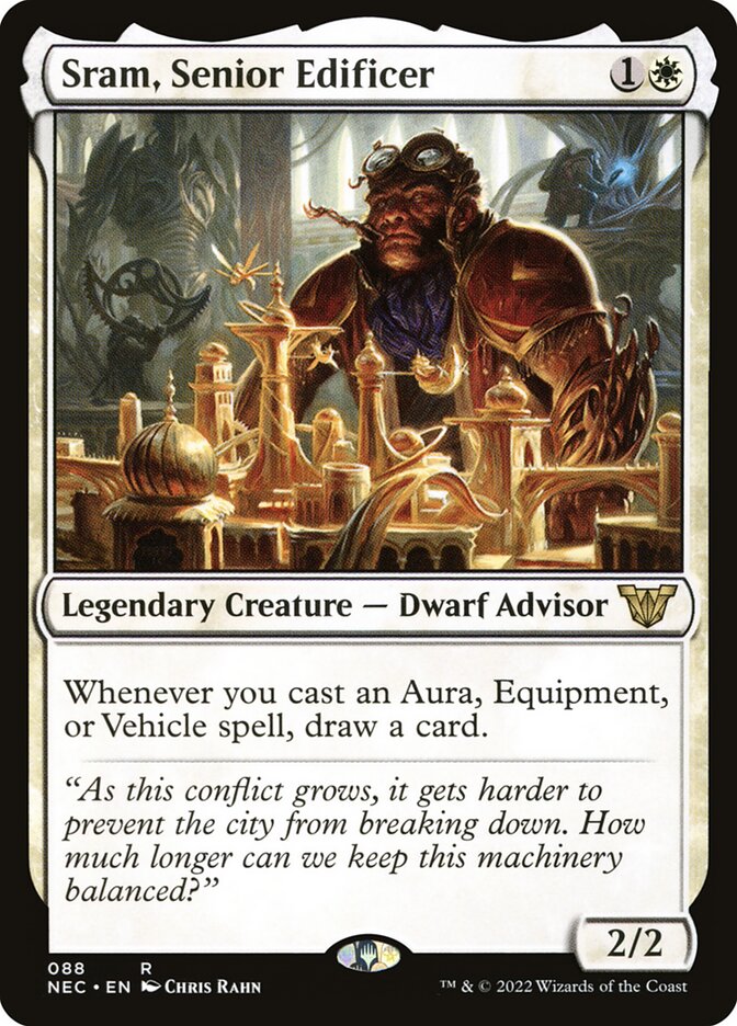 Sram, Senior Edificer - Neon Dynasty Commander 88