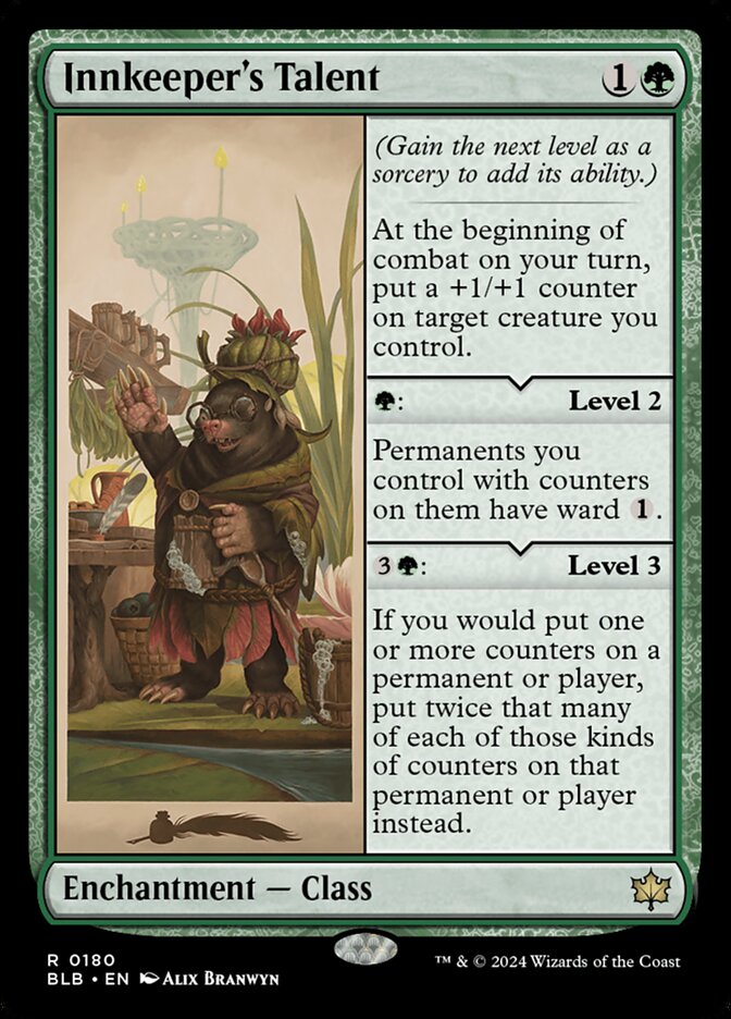 Innkeeper's Talent - BLB 180