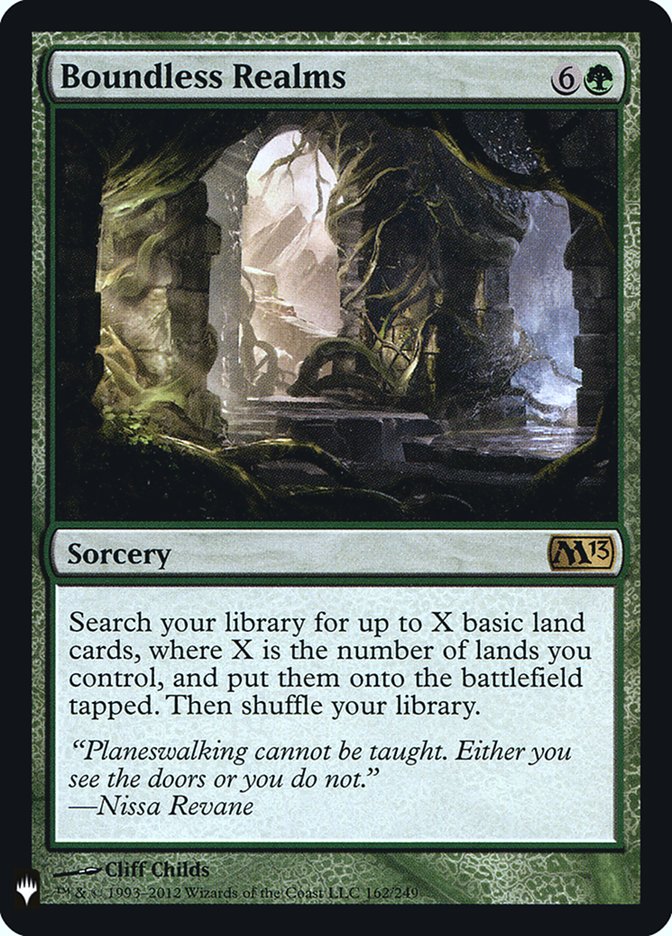 Boundless Realms - PLST M13-162 (Foil)