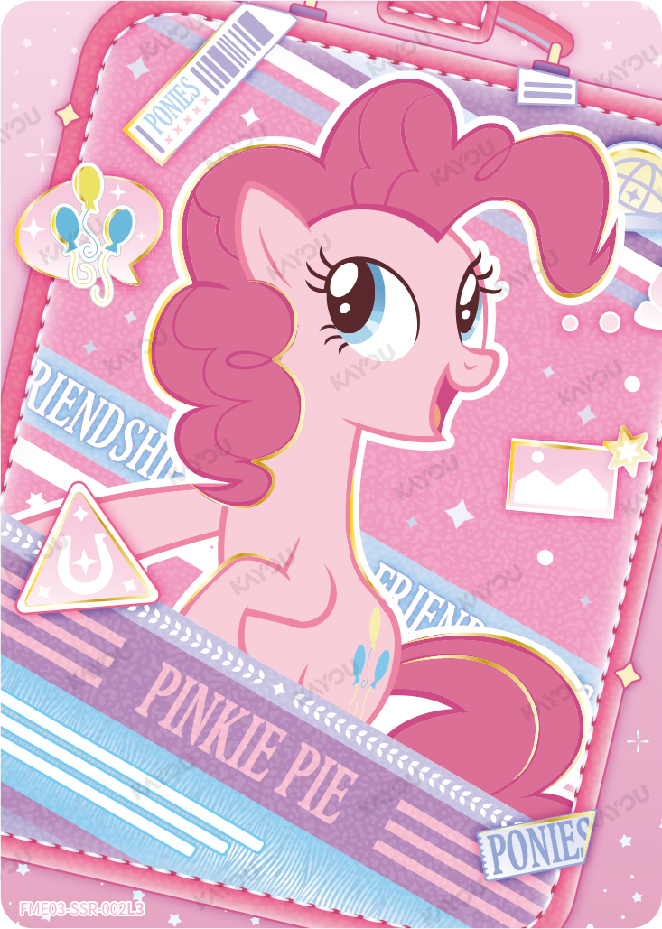 Pinkie Pie FME03-SSR-002L3 Fun Moments Series 3 trading card