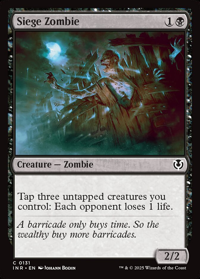 Siege Zombie - Innistrad Remastered 131 (Foil)