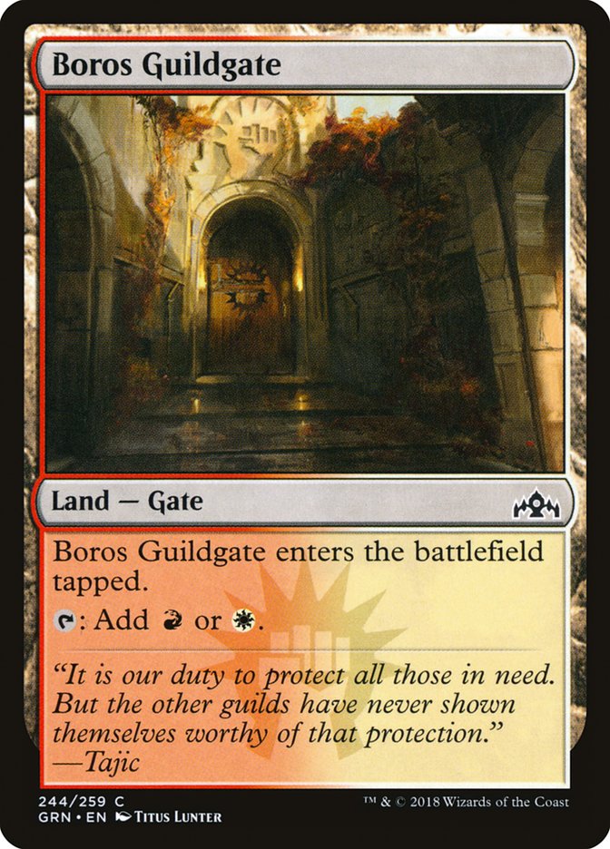 Boros Guildgate - Guilds of Ravnica 244