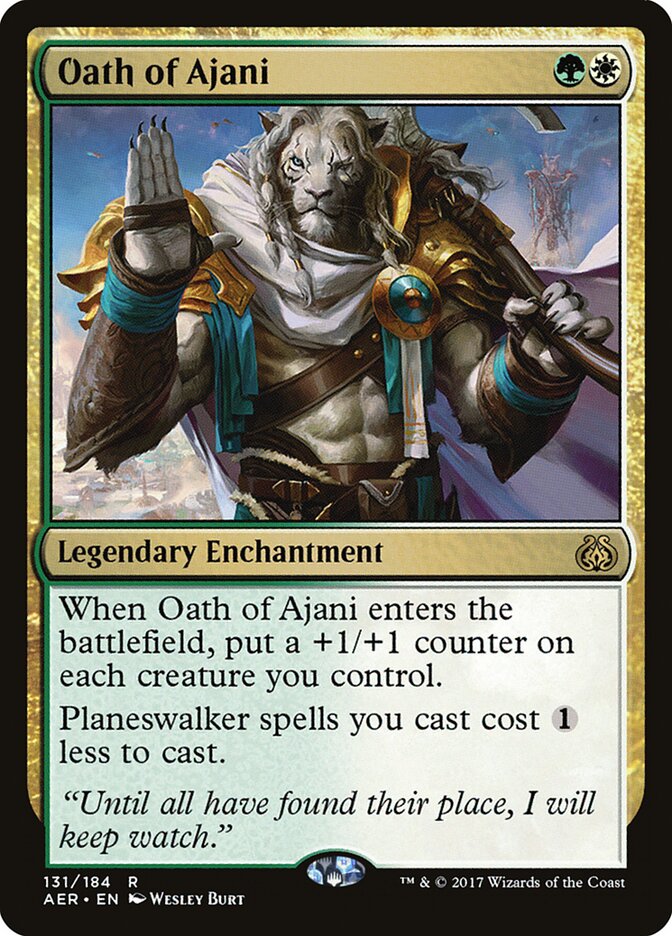 Oath of Ajani - Aether Revolt 131