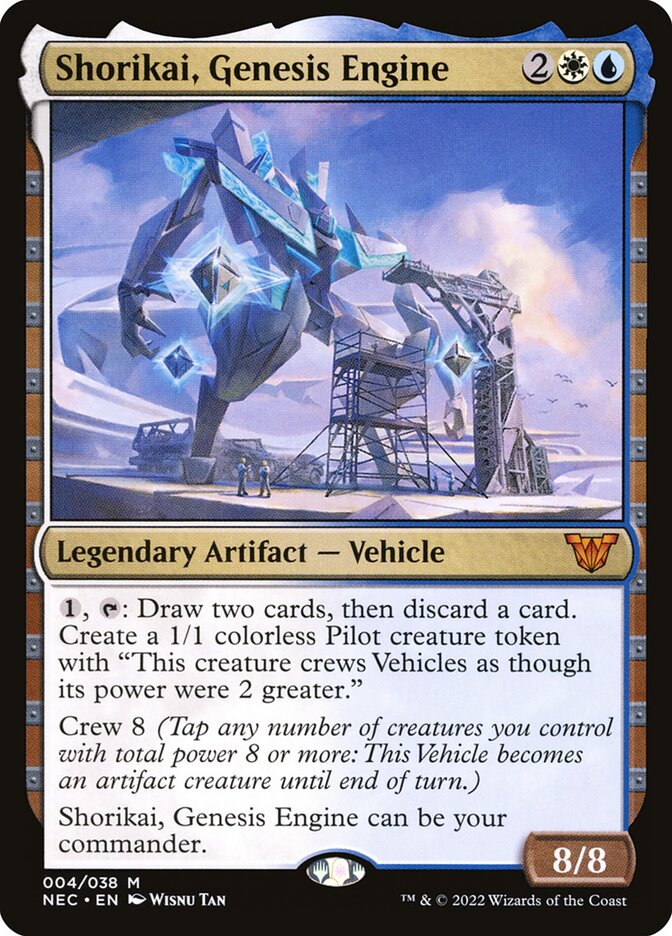 Shorikai, Genesis Engine - Neon Dynasty Commander 4 (Foil)