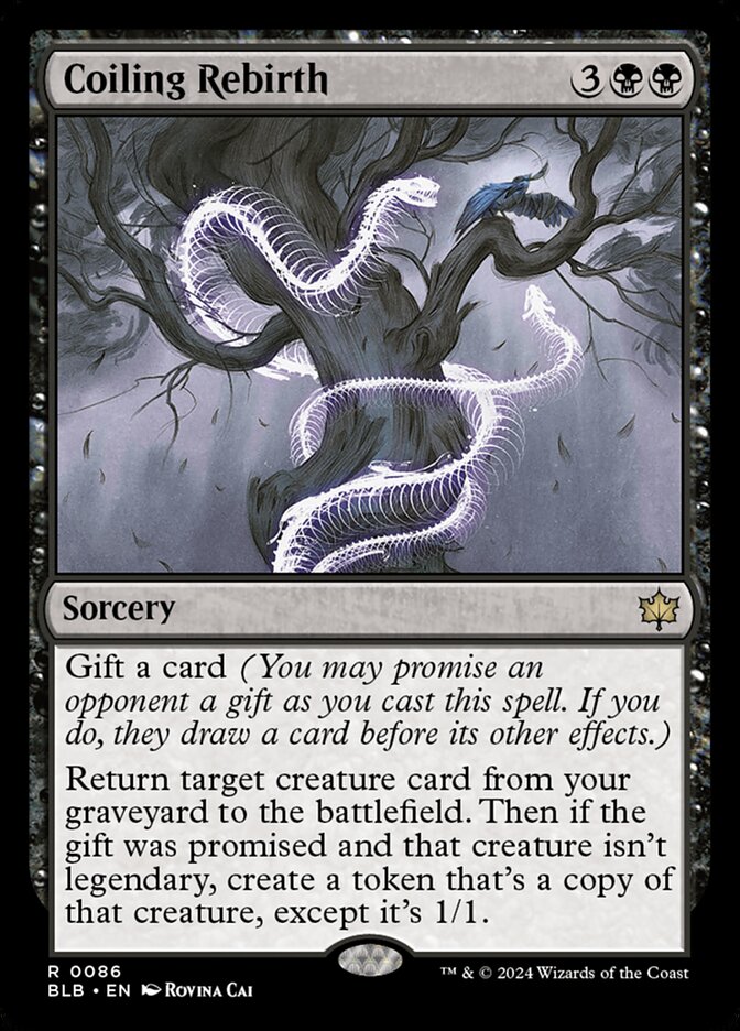 Coiling Rebirth - Bloomburrow 86 (Foil)