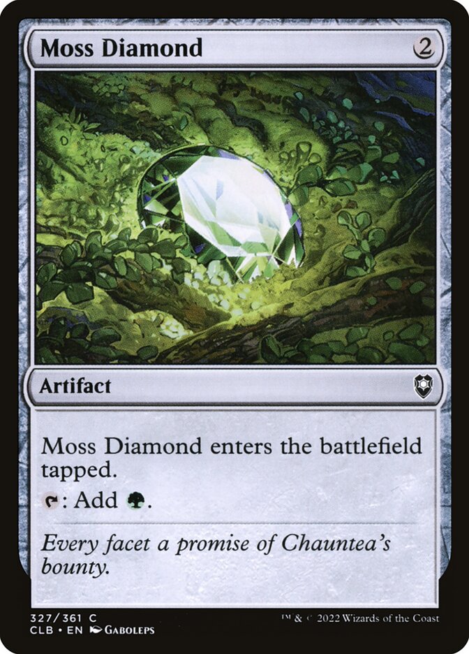 Moss Diamond - CLB 327 (Foil)