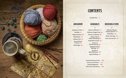 Dungeons & Dragons Crochet: A Book of Many Patterns