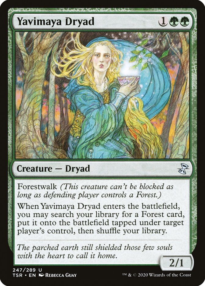 Yavimaya Dryad - TSR 247 (Foil)