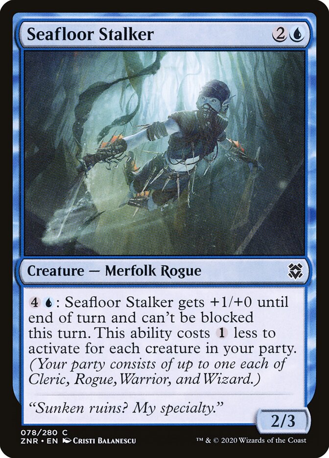 Seafloor Stalker - Zendikar Rising 78