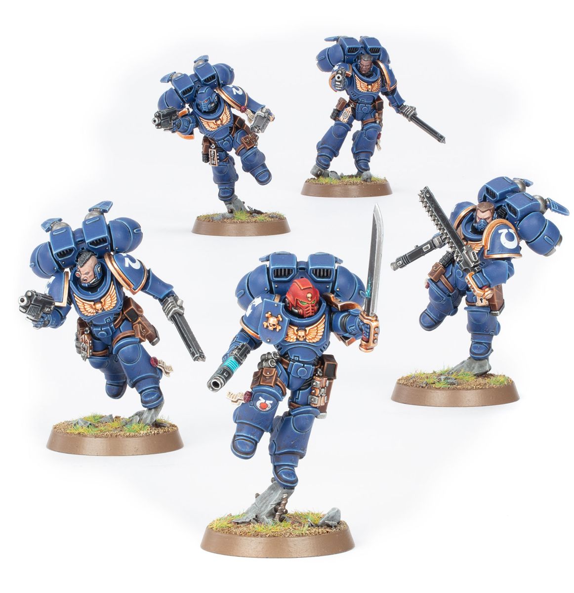 Warhammer 40k - Space Marines: Intercessors with Jump Packs
