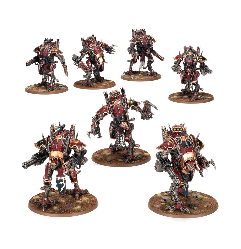 Warhammer 40k: Chaos Knights Battleforcea; Houndpack Lance