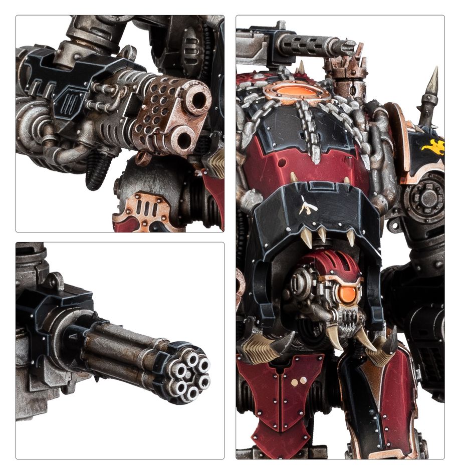 Warhammer 40k: Chaos Knights Battleforcea; Houndpack Lance