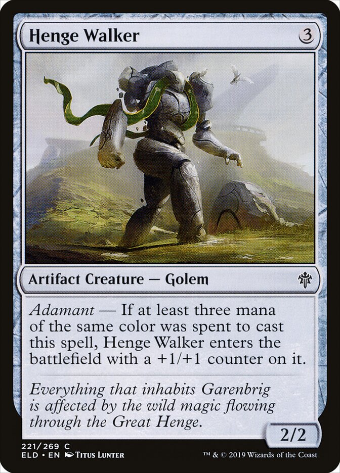 Henge Walker - Throne of Eldraine 221 (Foil)