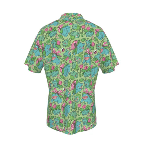 Venusaur (Green) Button Shirt