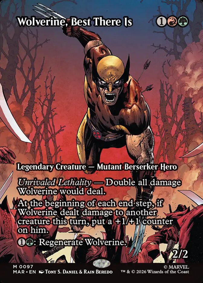 Wolverine, Best There Is - Marvel Universe 97