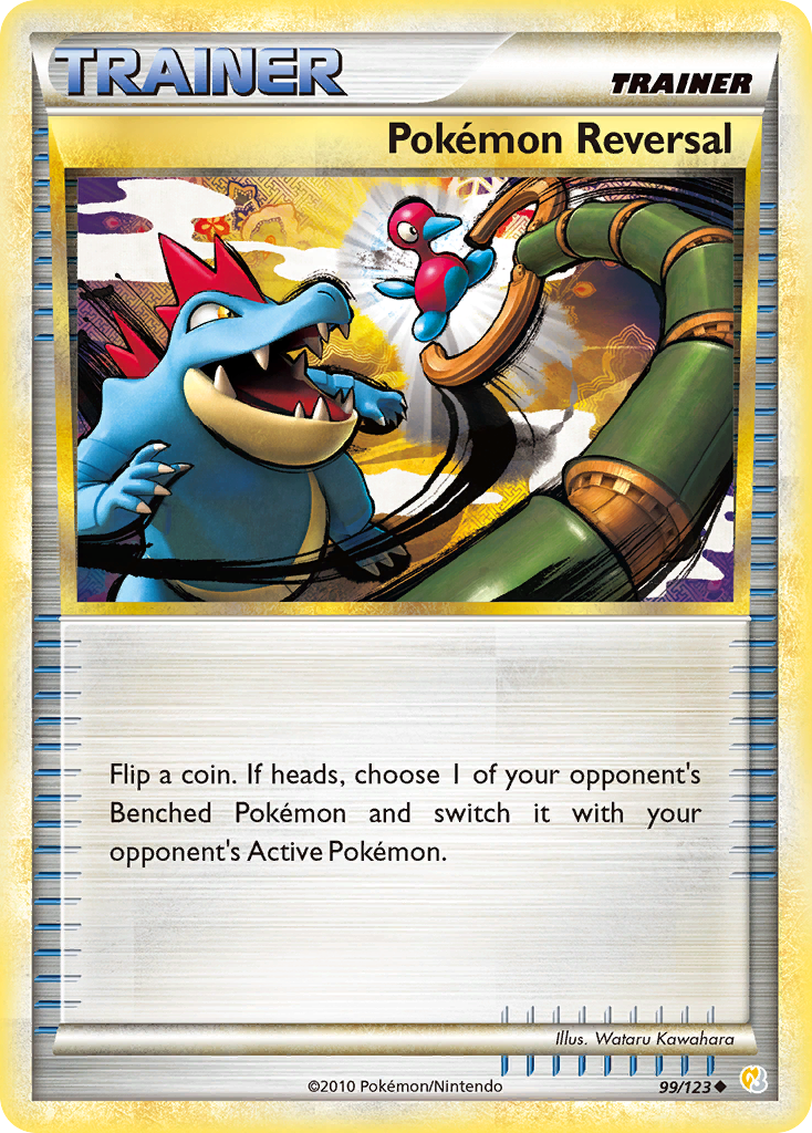 Pokemon Reversal - HeartGold SoulSilver 99 - Near Mint