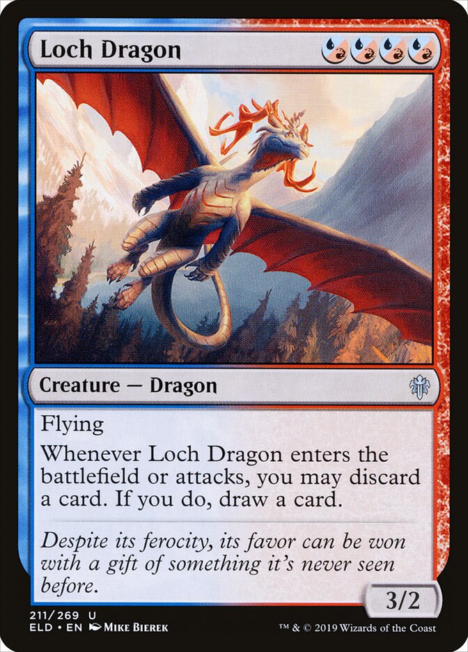 Loch Dragon - Throne of Eldraine 211 (Foil)