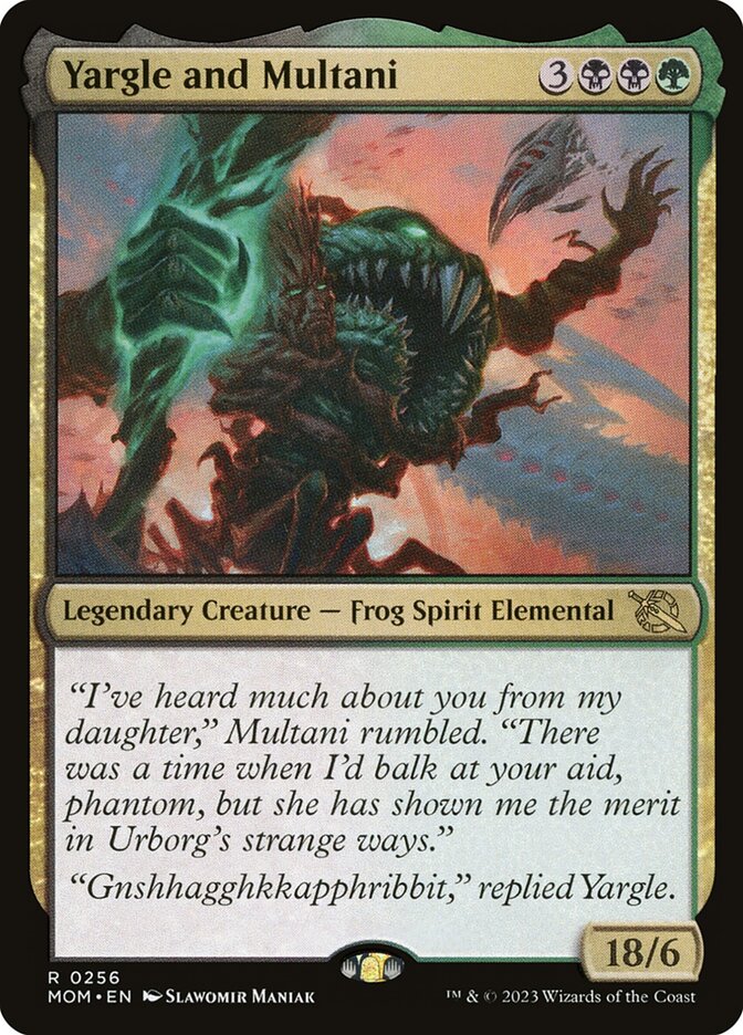 Yargle and Multani - MOM 256 (Foil)