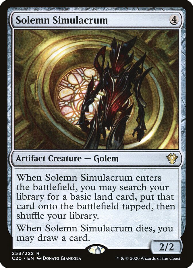 Solemn Simulacrum - Commander 2020 253
