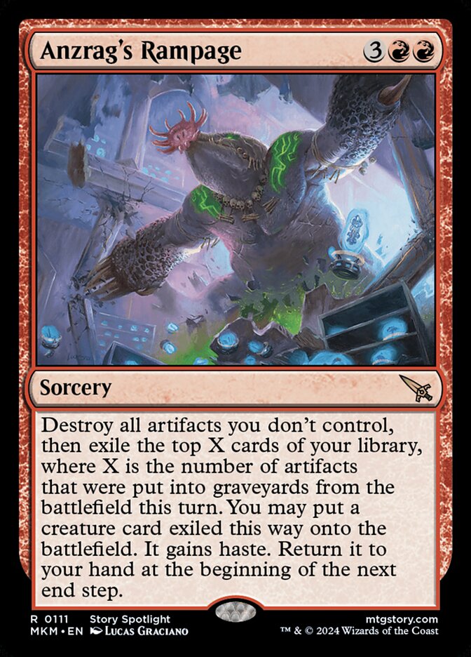 Anzrag's Rampage - MKM 111