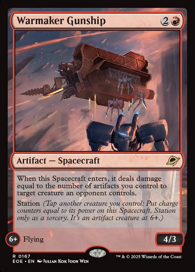 Warmaker Gunship - EOE 167