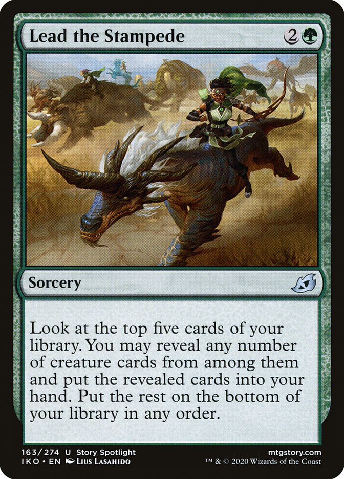 Lead the Stampede - IKO 163