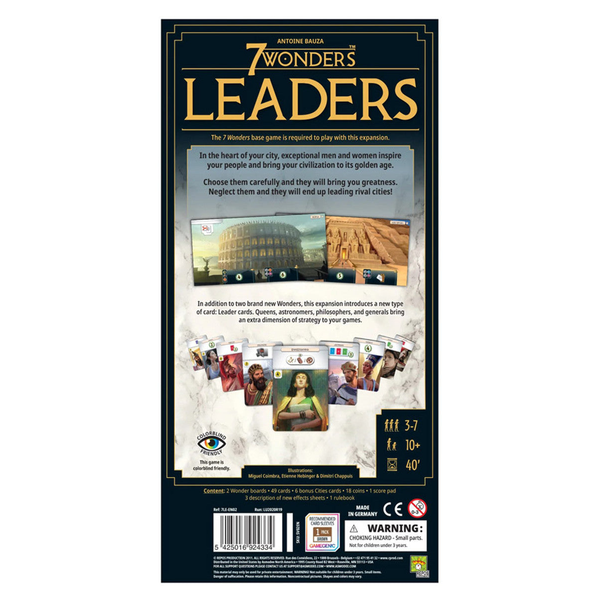7 Wonders: Leaders Expansion