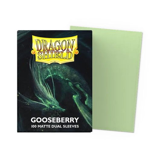 Dragon Shield Sleeves: Standard Matte Dual - Gooseberry 100CT