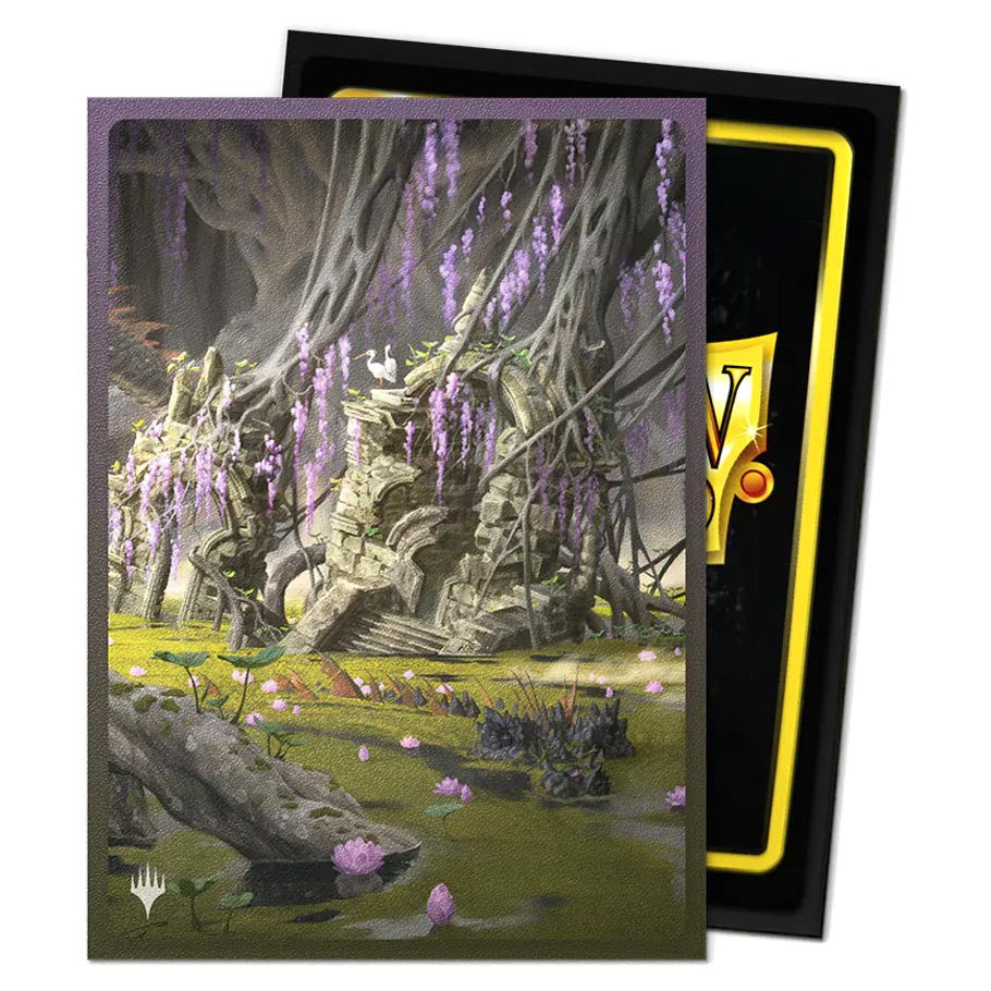 Deck Protector: Art: Dual Matte: Magic the Gathering: Landfall Series: Verdant Catacomb (100)