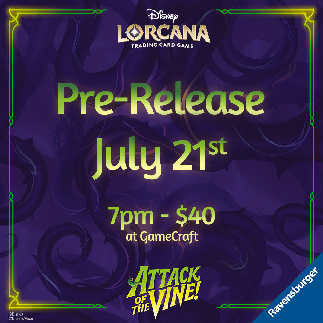 Lorcana: Attack of the Vine Pre-Release Event Ticket