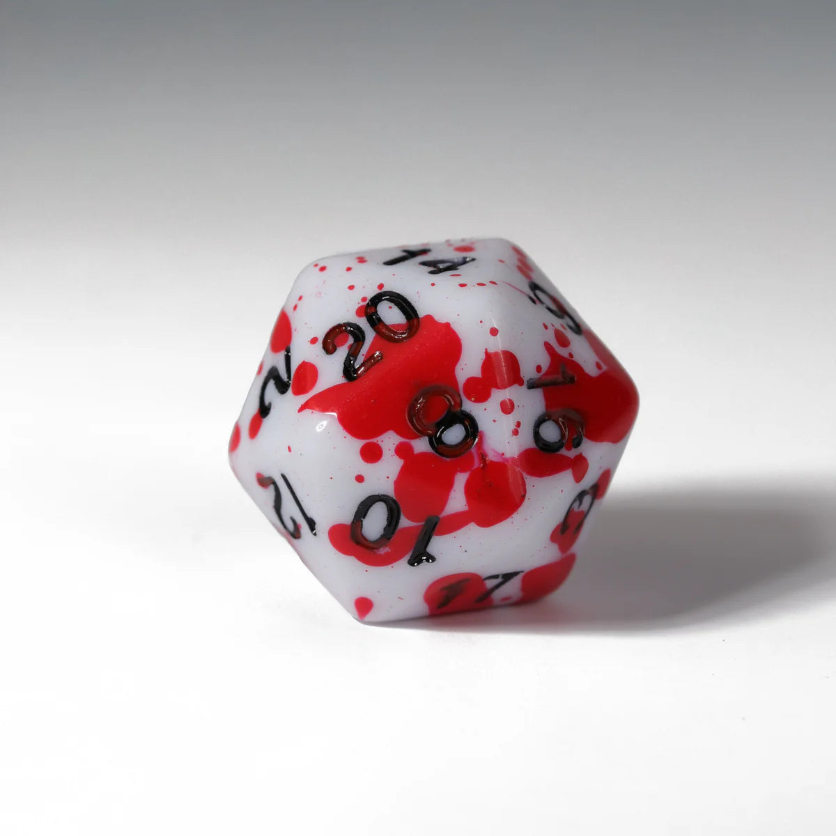 7pc RPG Set - Color Spray - Red - Die Hard Dice