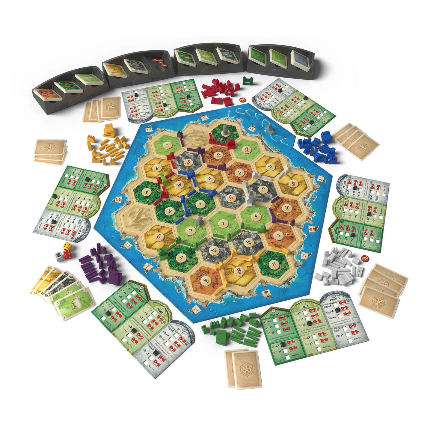 Catan Extension: Cities and Knights 5-6 Player