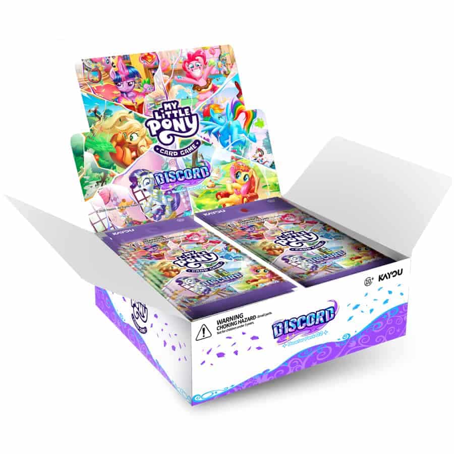 My Little Pony TCG: Discord!!!- Foil Pack Booster Box Display