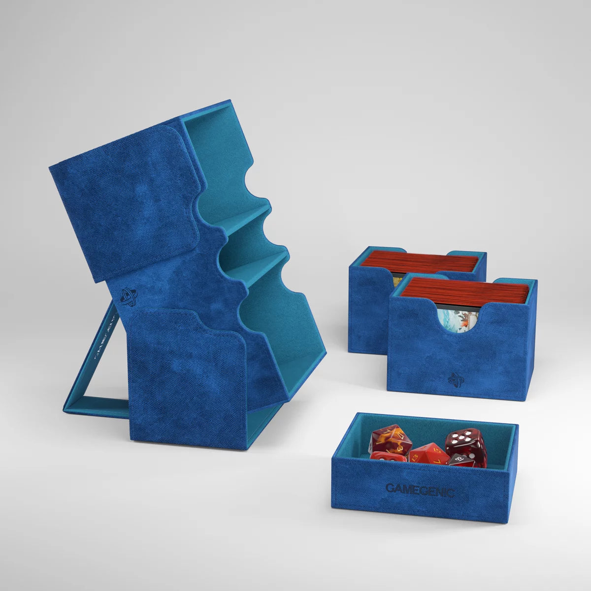 Gamegenic: Stronghold Deck Box 200+ XL Blue