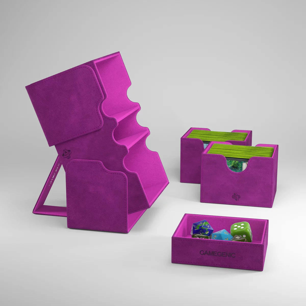 Gamegenic: Stronghold Deck Box 200+ XL Purple