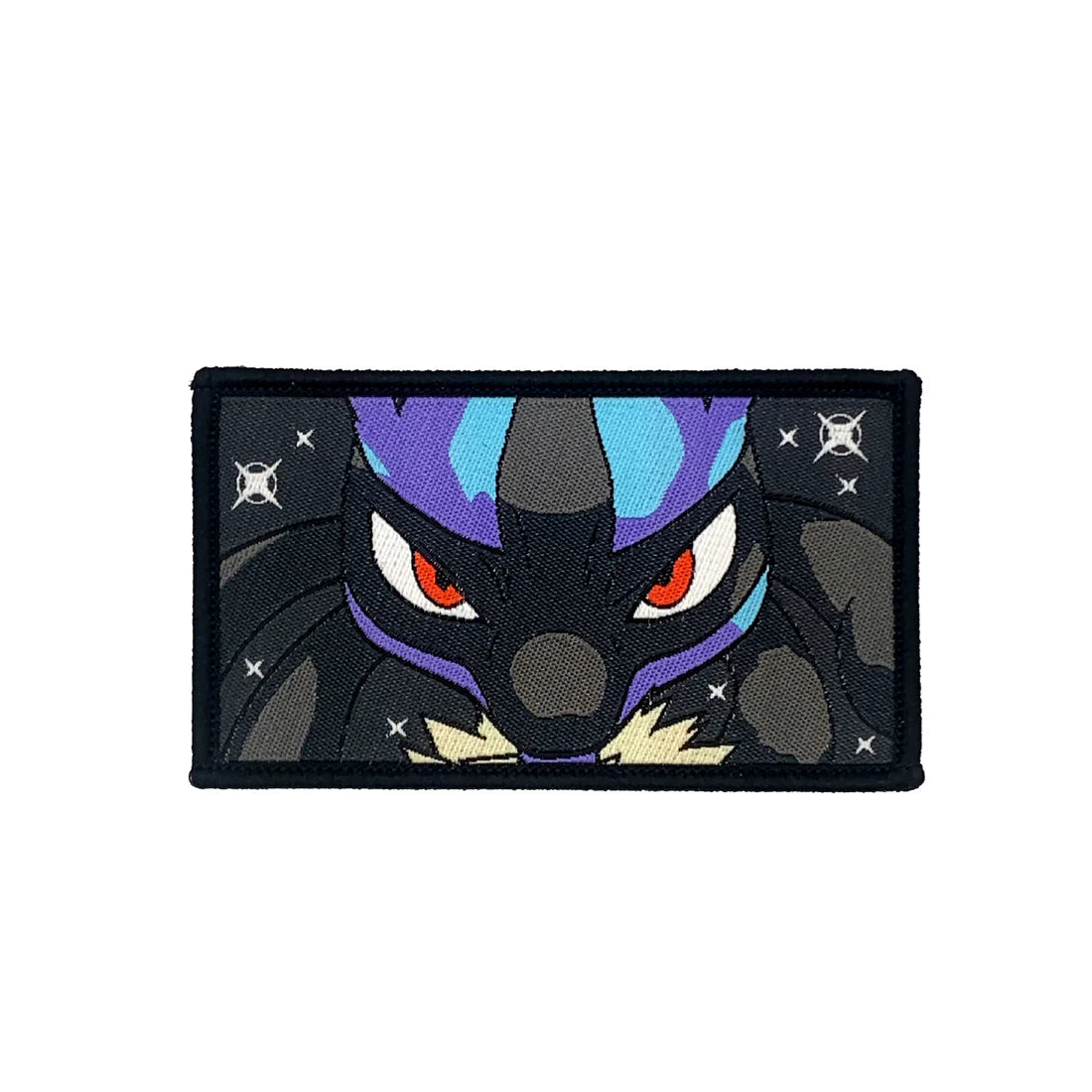 Lucario - Rectangle Velcro Patch