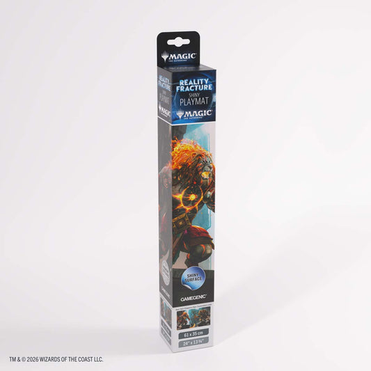 GameGenic Magic: The Gathering - Reality Fracture SHINY PLAYMAT - Ajani, Path of Vengeance/Ajani, Counter Attack Leader