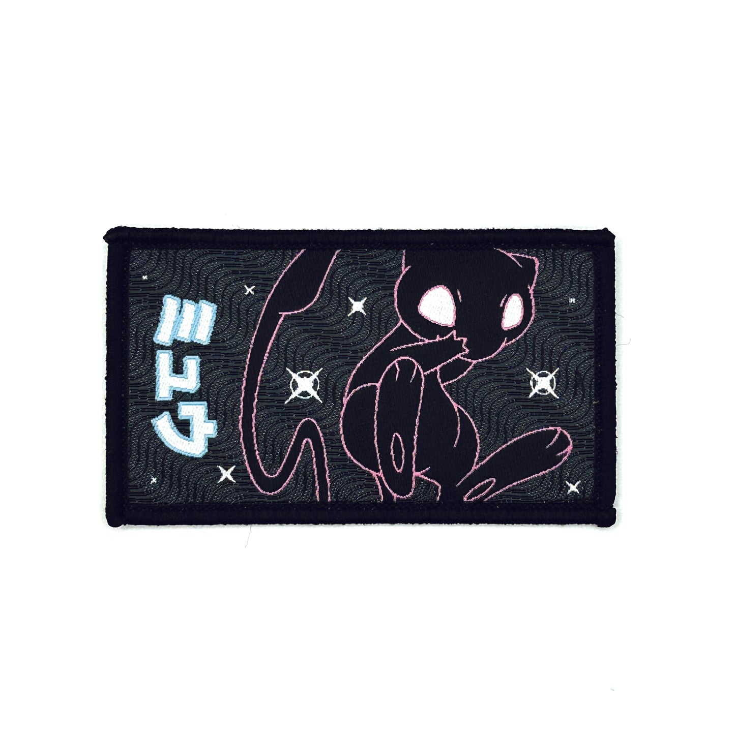 Mew - Rectangle Iron-on Patch