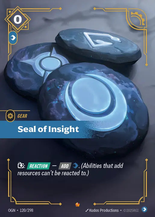 Seal of Insight - Origins 120/298 (Foil)