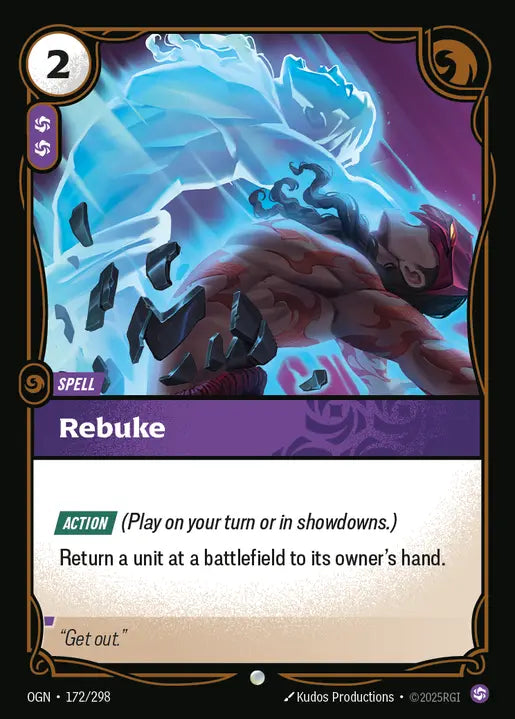 Rebuke - Origins 172/298 (Foil)