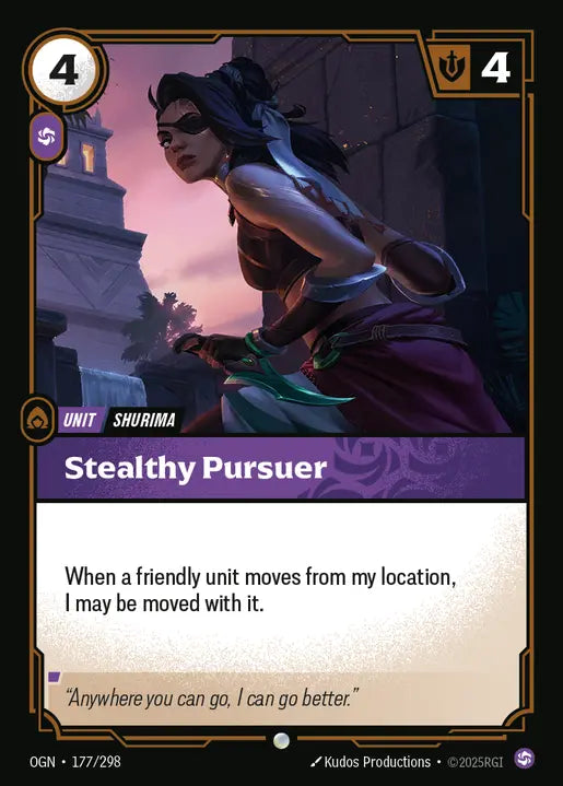Stealthy Pursuer - Origins 177/298 (Foil)