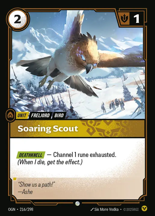 Soaring Scout - Origins 216/298 (Foil)