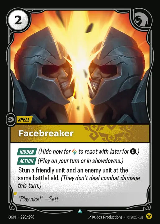 Facebreaker - Origins 220/298