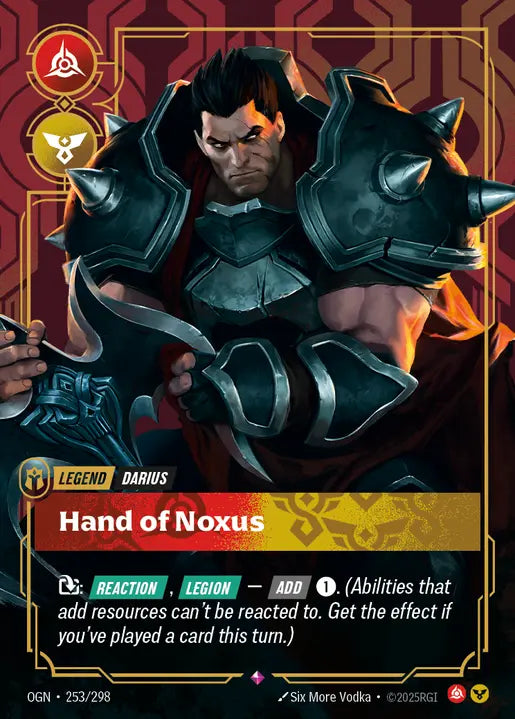 Darius - Hand of Noxus - Origins 253/298 (Foil)
